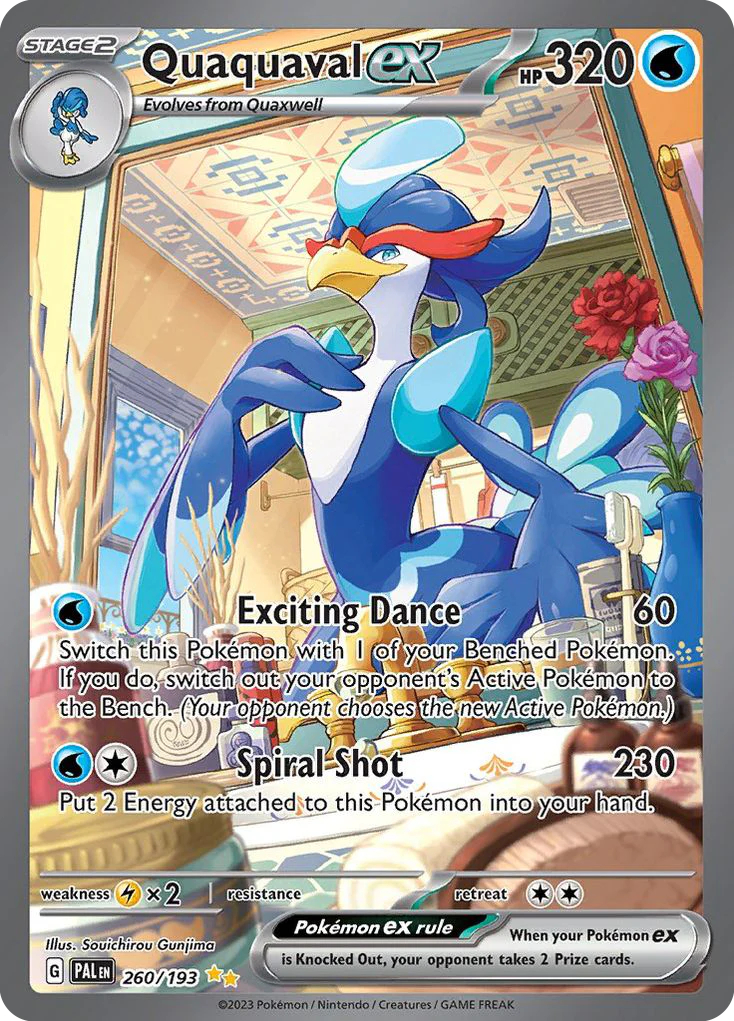 Quaquaval ex (260/193) - [Special Illustration Rare] Paldea Evolved (PAL)