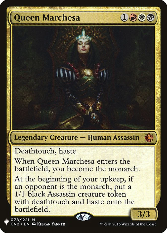 Queen Marchesa - The List (PLST)