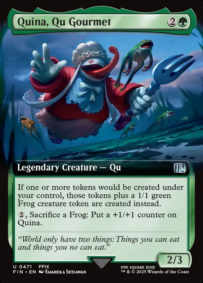 Quina, Qu Gourmet (471) - [Extended Art] Final Fantasy (FIN)