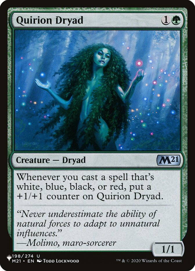 Quirion Dryad - The List (PLST)