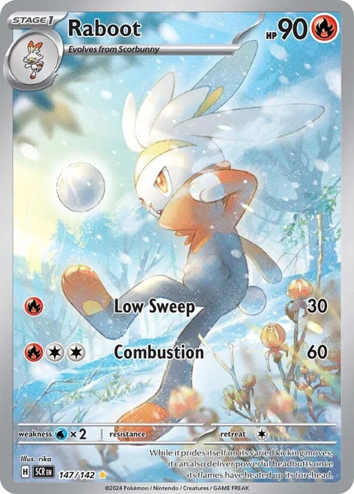 Raboot (147/142) - [Illustration Rare] Stellar Crown (SCR)