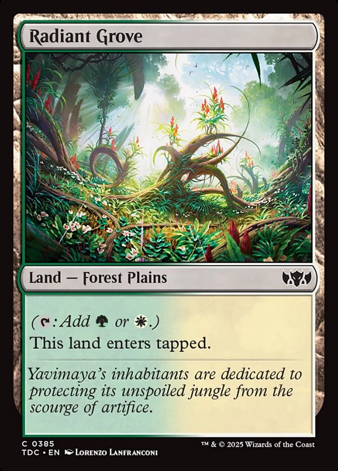 Radiant Grove - Tarkir: Dragonstorm Commander (TDC)