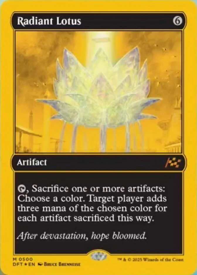 Radiant Lotus - [First Place Foil] Aetherdrift (DFT)