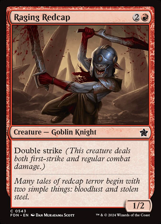 Raging Redcap - Foundations (FDN)
