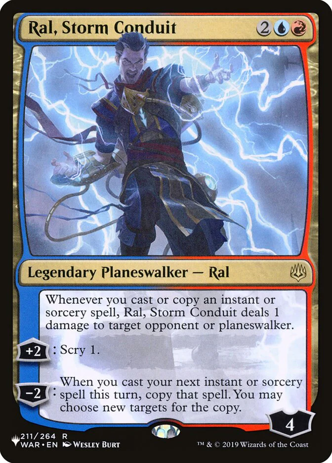Ral, Storm Conduit - The List (PLST)
