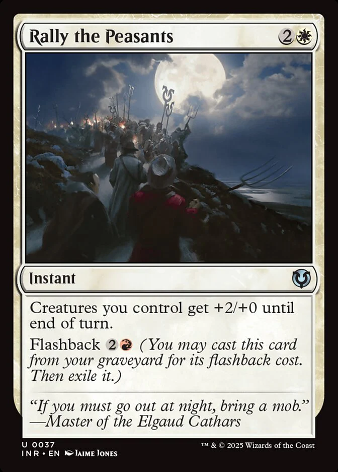 Rally the Peasants - Innistrad Remastered (INR)