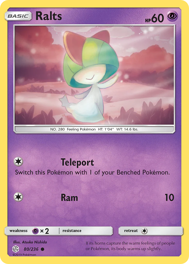 Ralts (80/236) - Cosmic Eclipse (CEC)