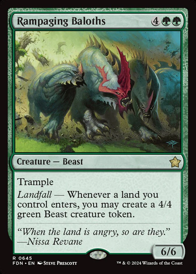 Rampaging Baloths - Foundations (FDN)