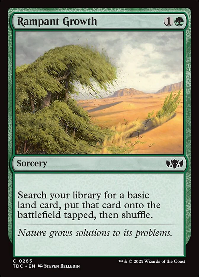 Rampant Growth - Tarkir: Dragonstorm Commander (TDC)