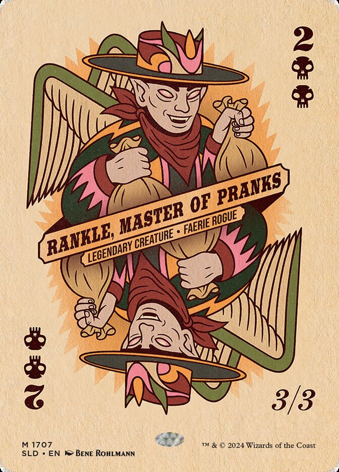 Rankle, Master of Pranks (1707) - [Borderless] Secret Lair Drop (SLD)
