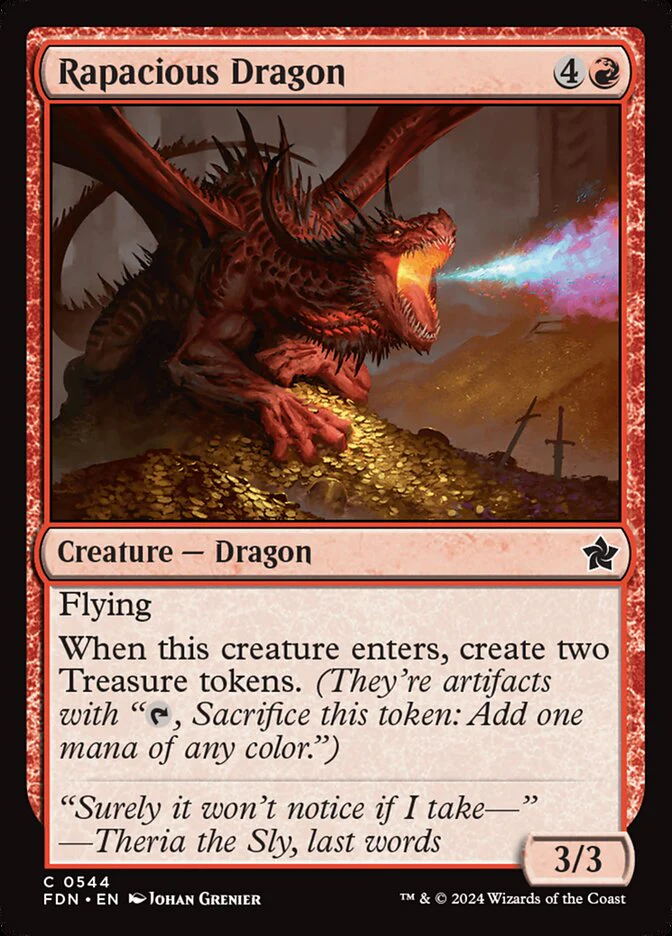 Rapacious Dragon - Foundations (FDN)