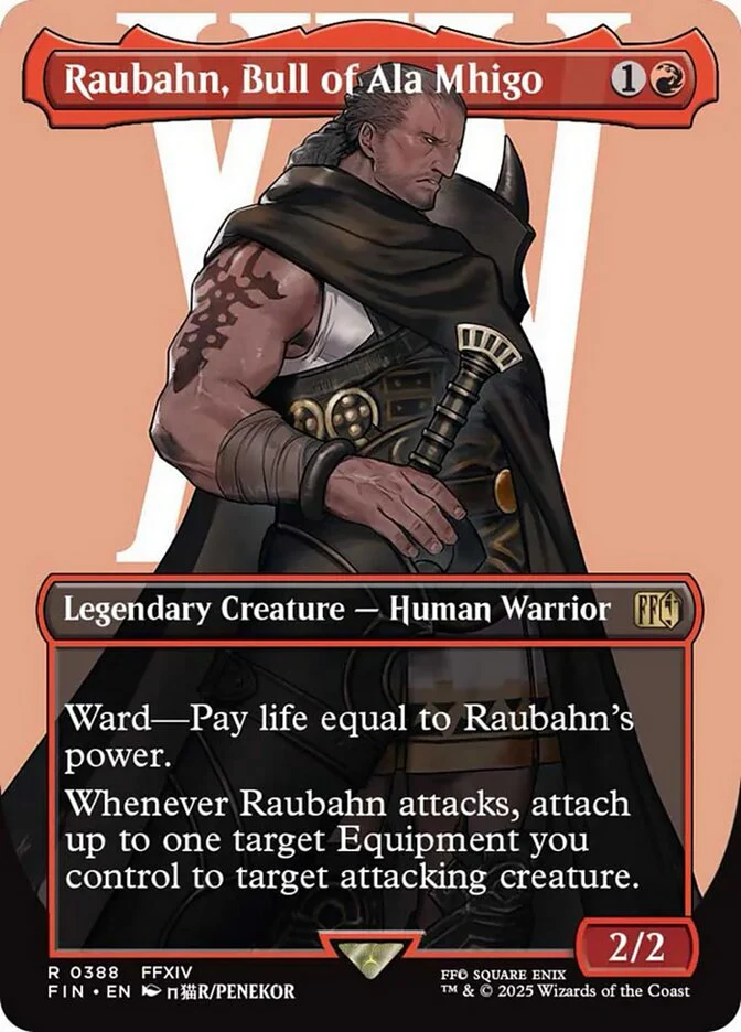 Raubahn, Bull of Ala Mhigo (388) - [Borderless] Final Fantasy (FIN)