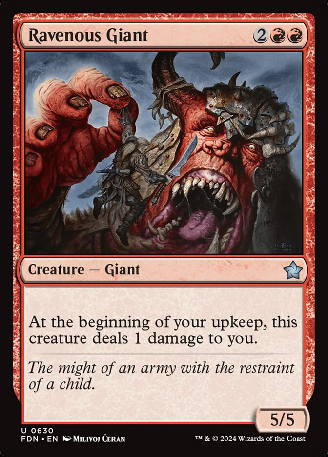 Ravenous Giant - Foundations (FDN)