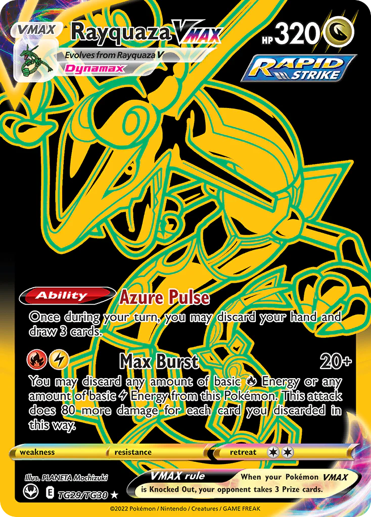 Rayquaza VMAX (TG29/30) - [Gallery Holo] Silver Tempest Trainer Gallery (SITTG)