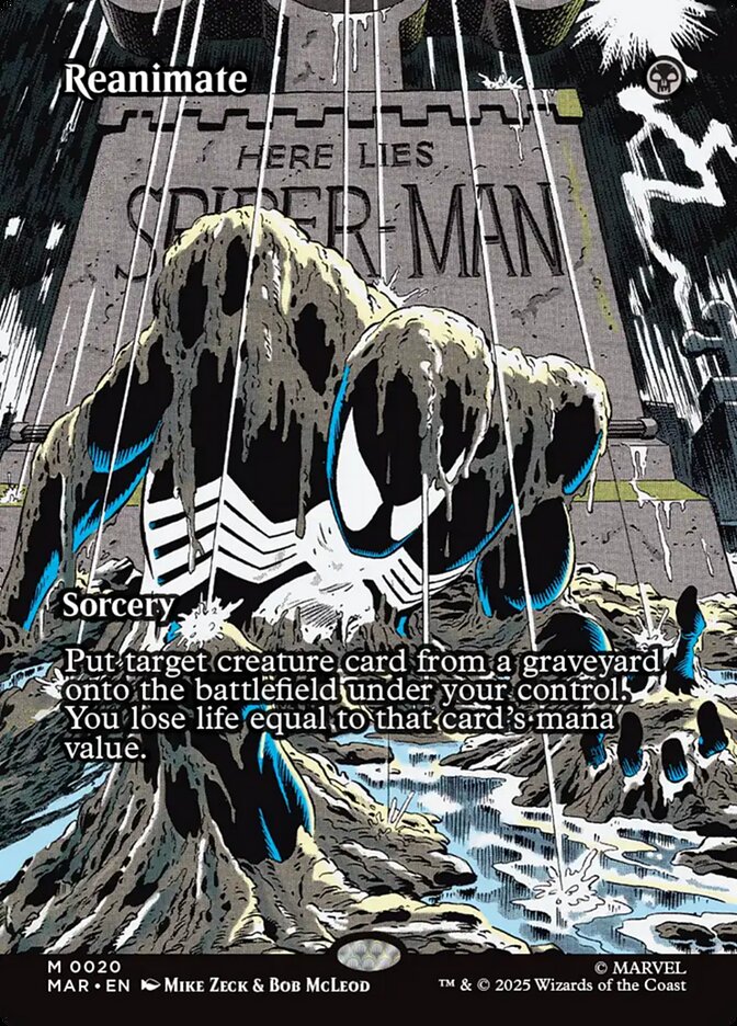 Reanimate (20) - [Foil, Borderless] Marvel Universe (MAR)