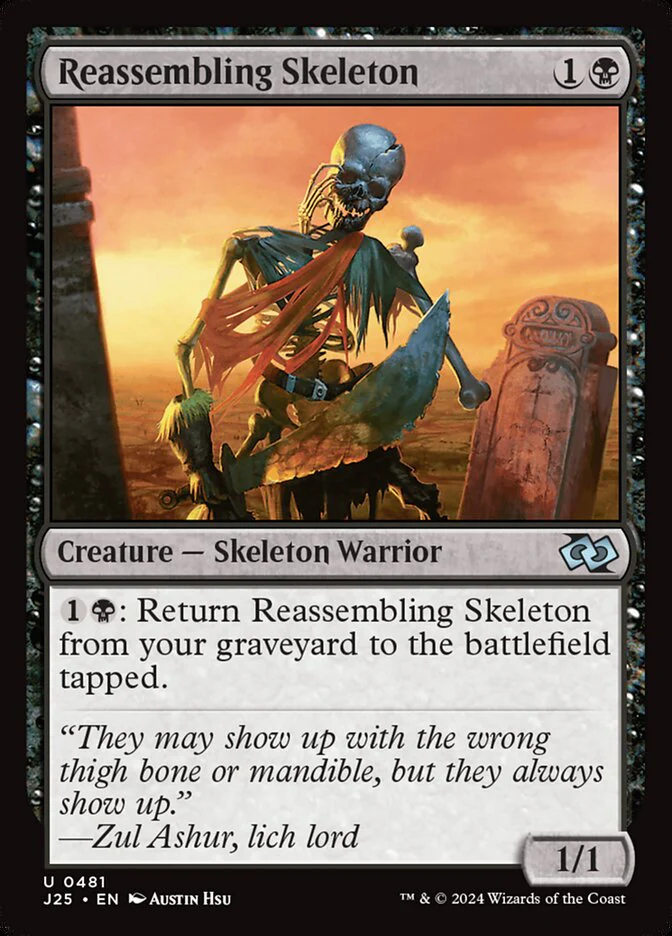 Reassembling Skeleton - Foundations Jumpstart (J25)