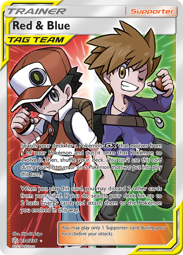 Red & Blue (234/236) - [Full Art] Cosmic Eclipse (CEC)