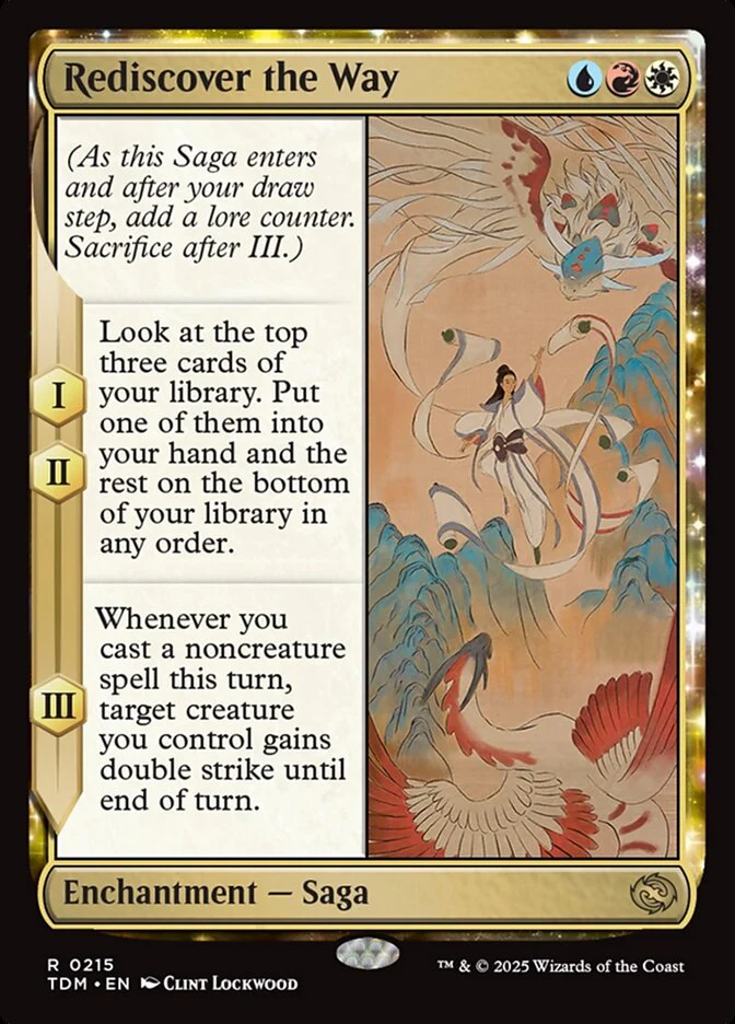 Rediscover the Way (215) - [Foil] Tarkir: Dragonstorm (TDM)