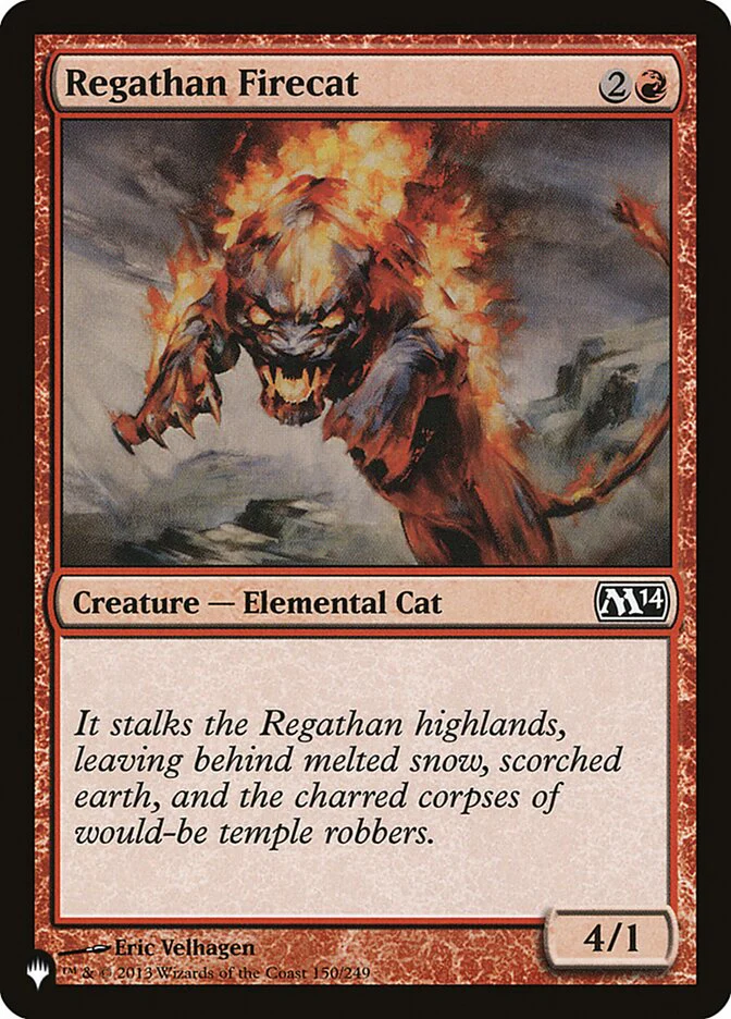 Regathan Firecat - The List (PLST)
