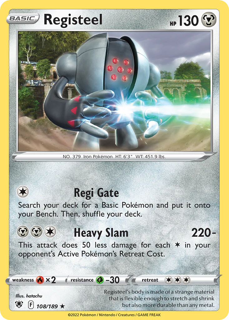 Registeel (108/189) - Astral Radiance (ASR)