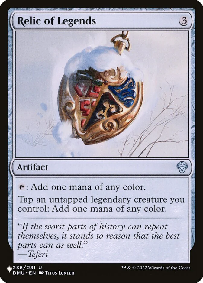 Relic of Legends - The List (PLST)