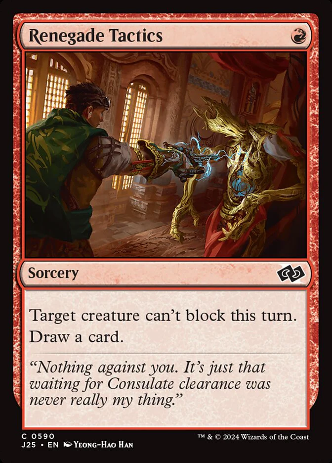 Renegade Tactics - Foundations Jumpstart (J25)