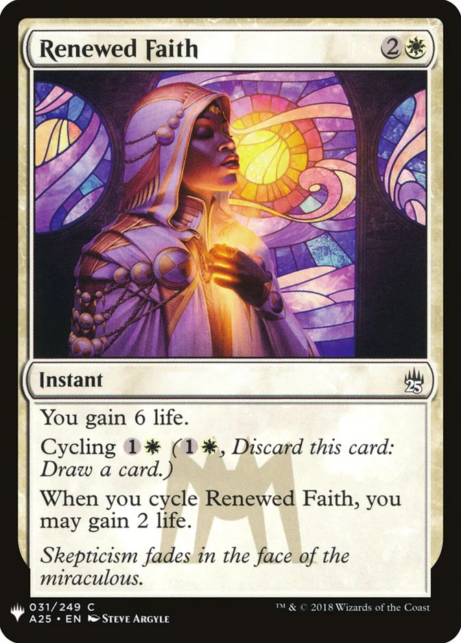 Renewed Faith - The List (PLST)
