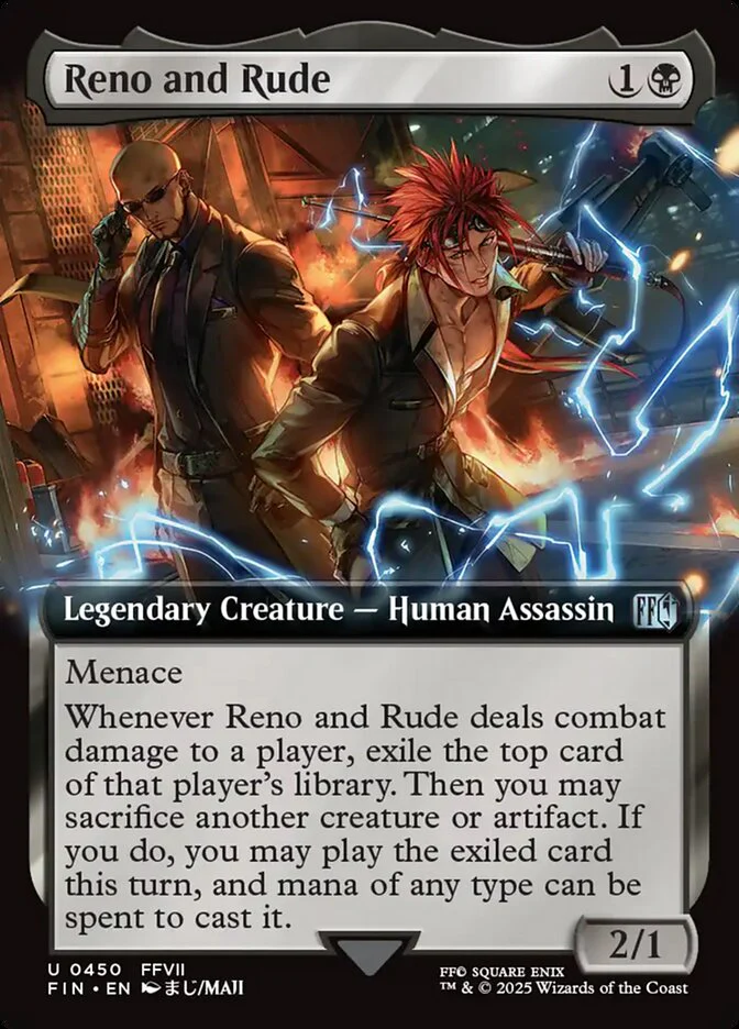 Reno and Rude (450) - [Extended Art] Final Fantasy (FIN)