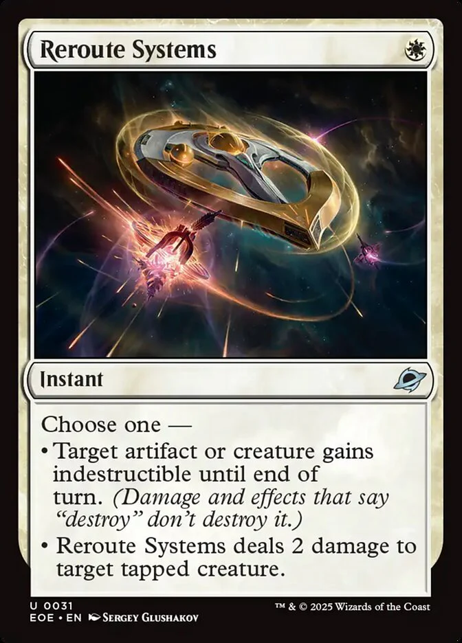 Reroute Systems (31) - [Foil] Edge of Eternities (EOE)