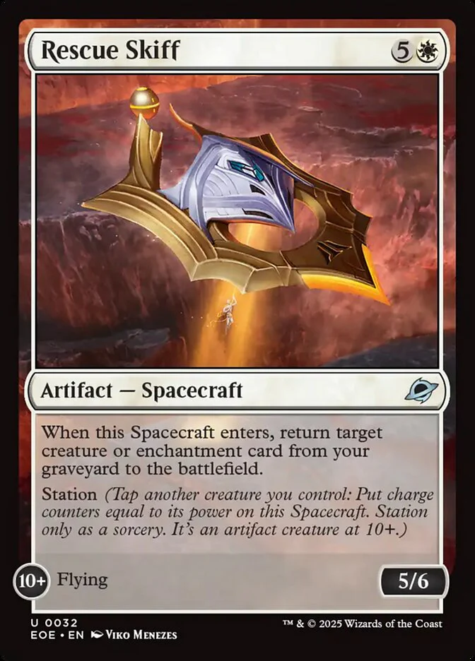 Rescue Skiff (32) - [Foil] Edge of Eternities (EOE)
