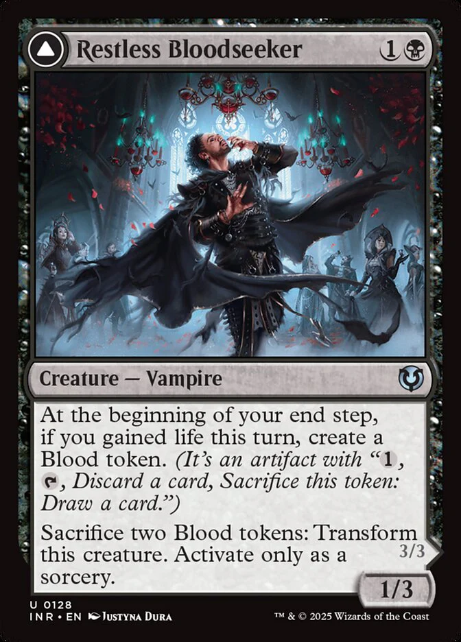 Restless Bloodseeker // Bloodsoaked Reveler - [Foil] Innistrad Remastered (INR)