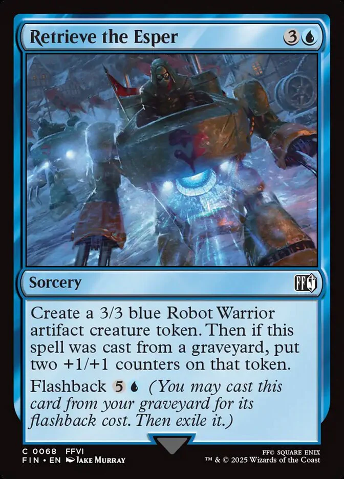 Retrieve the Esper (68) - [Foil] Final Fantasy (FIN)