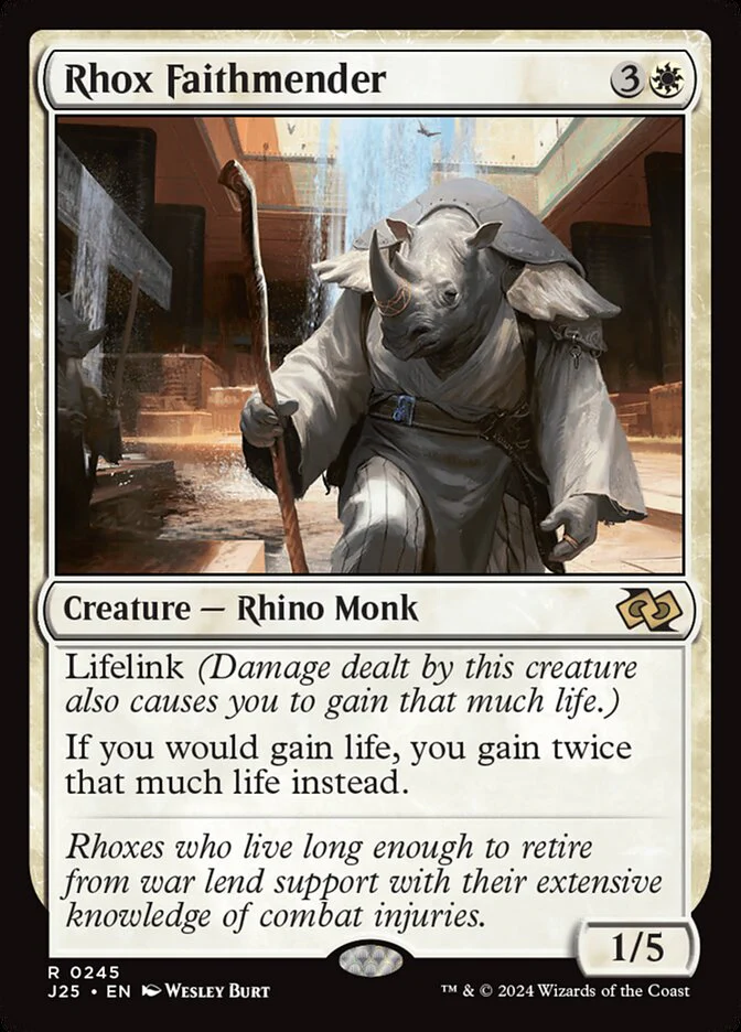 Rhox Faithmender - Foundations Jumpstart (J25)