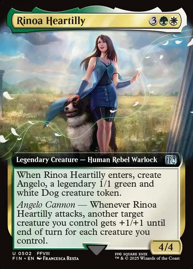Rinoa Heartilly (502) - [Foil, Extended Art] Final Fantasy (FIN)