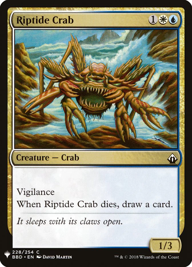 Riptide Crab - The List (PLST)