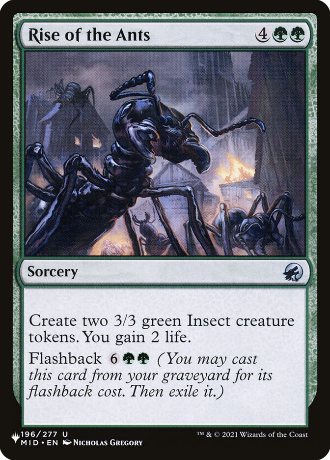 Rise of the Ants - The List (PLST)
