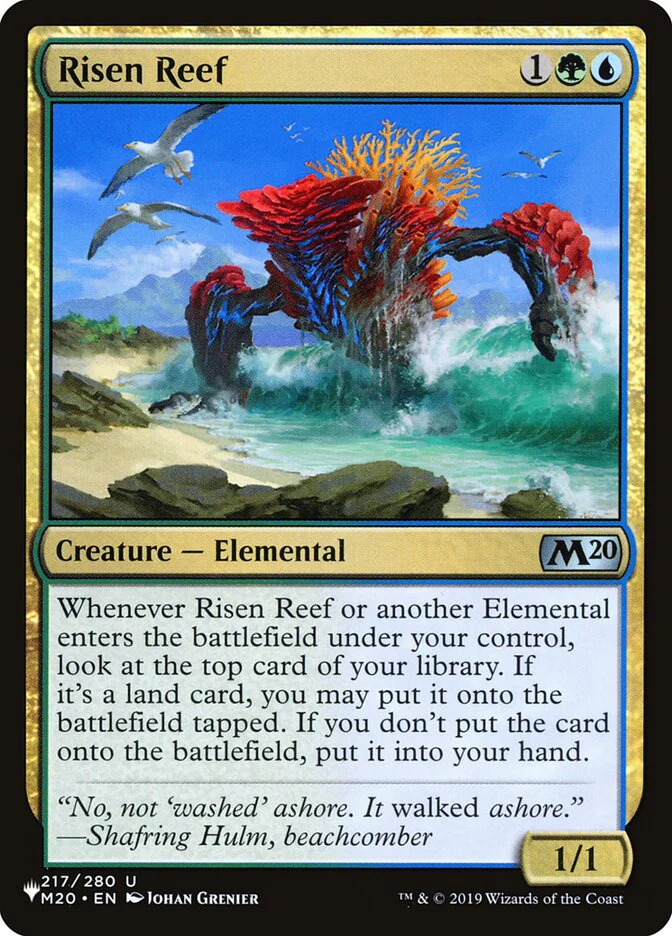 Risen Reef - The List (PLST)