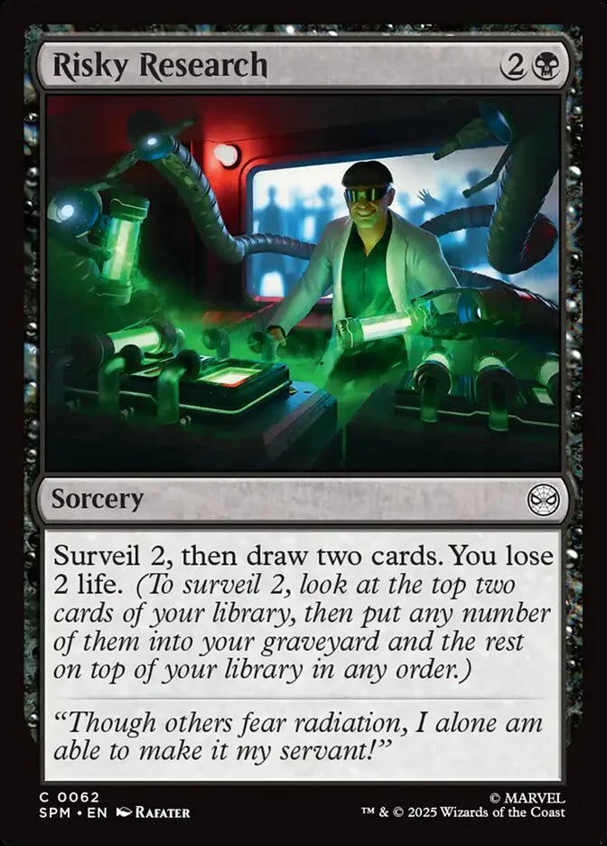Risky Research (62) - [Foil] Marvel's Spider-Man (SPM)