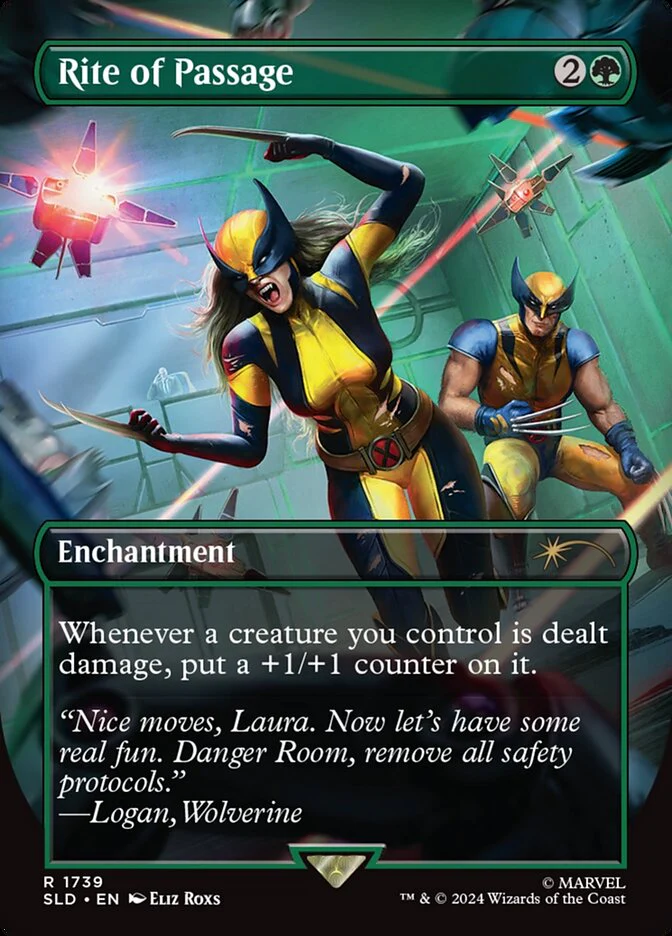 Rite of Passage (1739) - [Foil, Borderless] Secret Lair Drop (SLD)