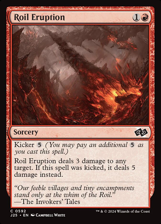 Roil Eruption - Foundations Jumpstart (J25)