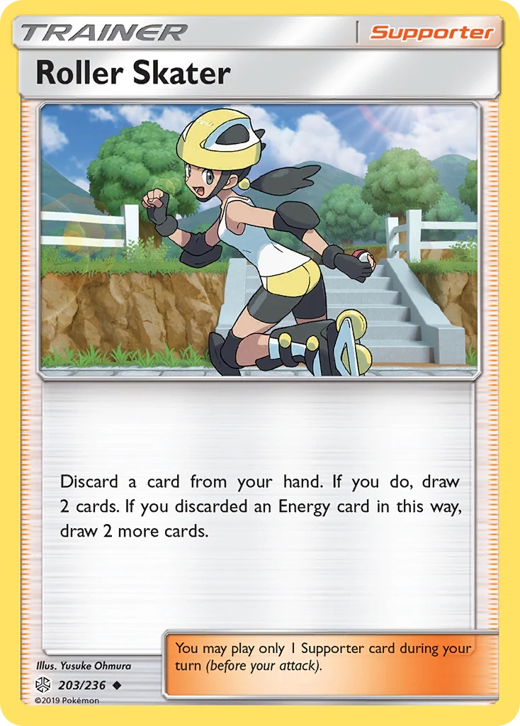 Roller Skater (203/236) - [Reverse Holo] Cosmic Eclipse (CEC)