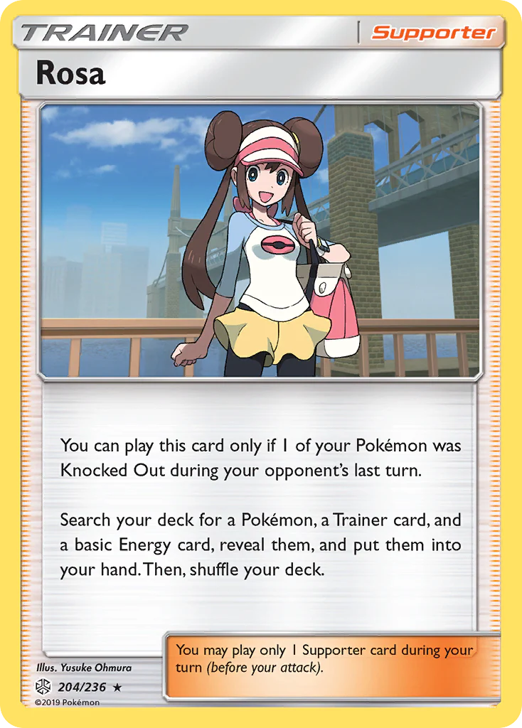 Rosa (204/236) - [Reverse Holo] Cosmic Eclipse (CEC)