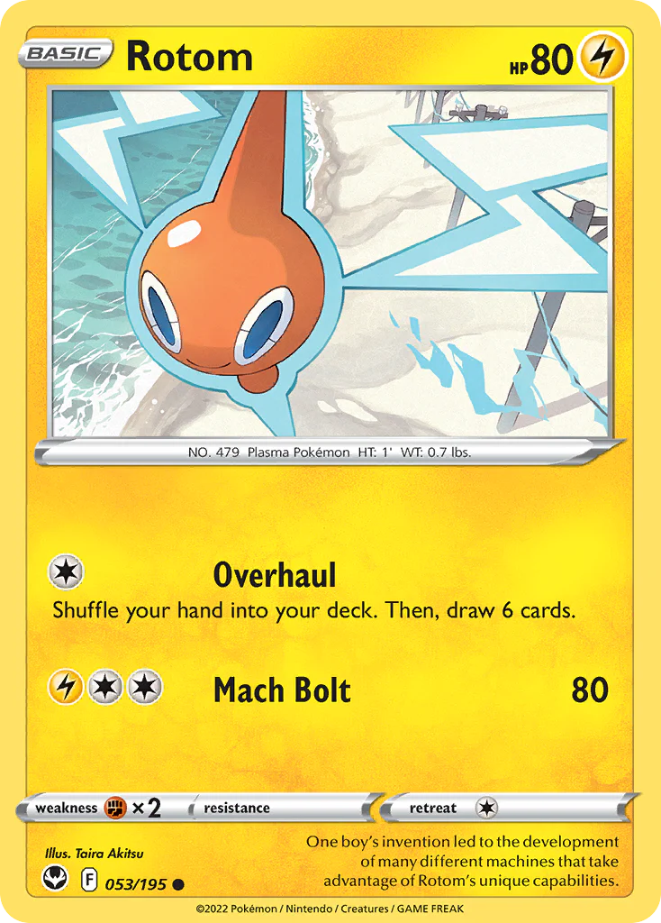 Rotom (53/195) - Silver Tempest (SIT)