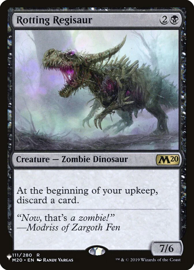 Rotting Regisaur - The List (PLST)