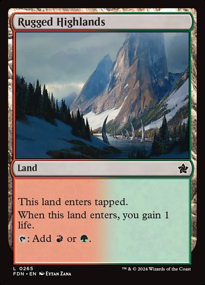 Rugged Highlands - Foundations (FDN)