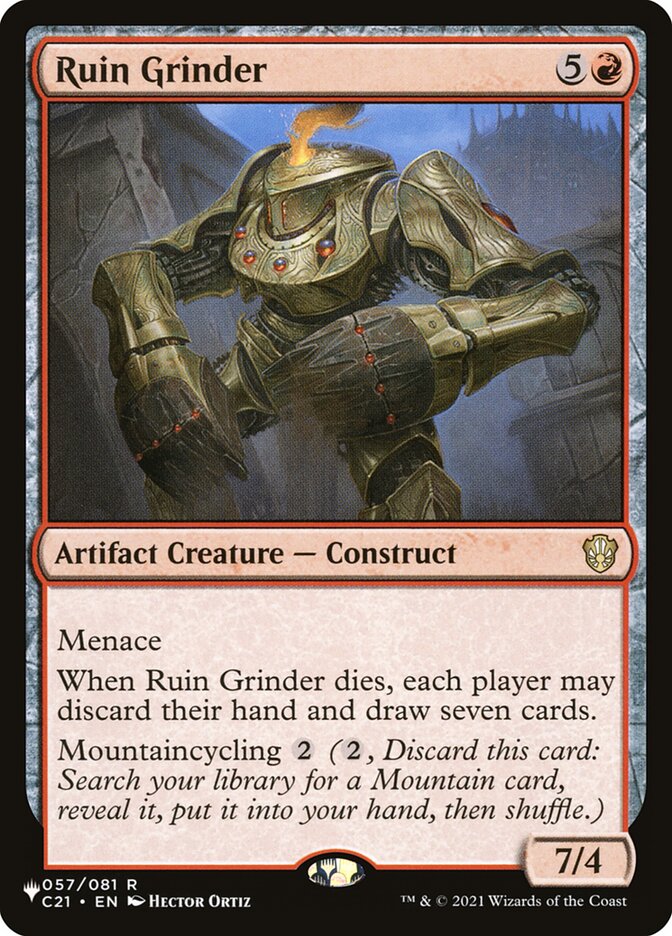 Ruin Grinder - The List (PLST)