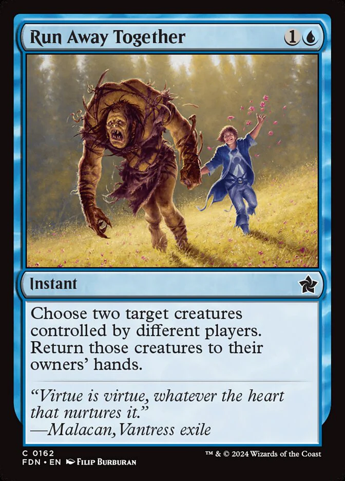 Run Away Together - [Foil] Foundations (FDN)