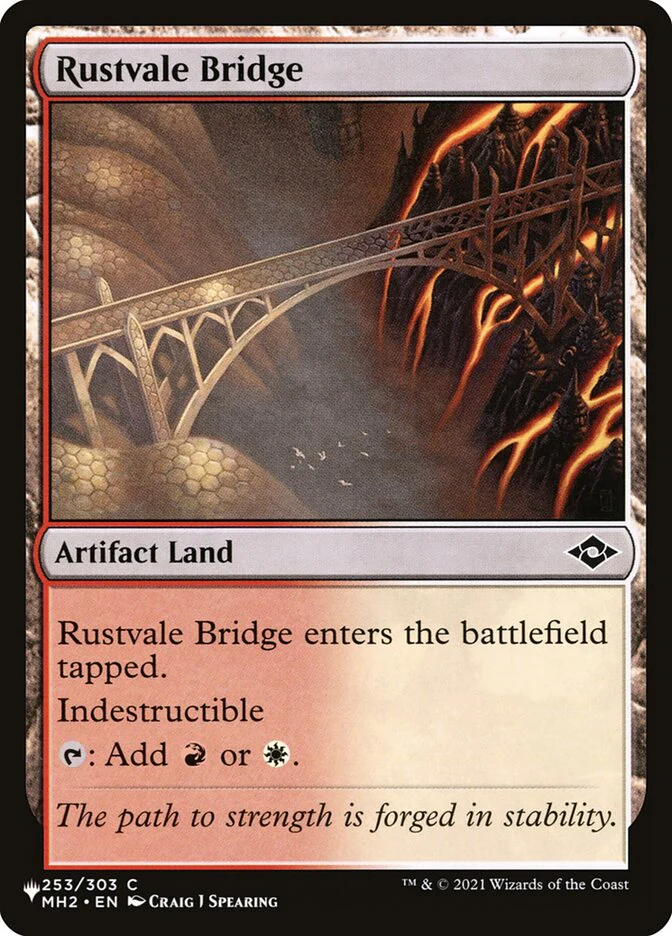 Rustvale Bridge - The List (PLST)