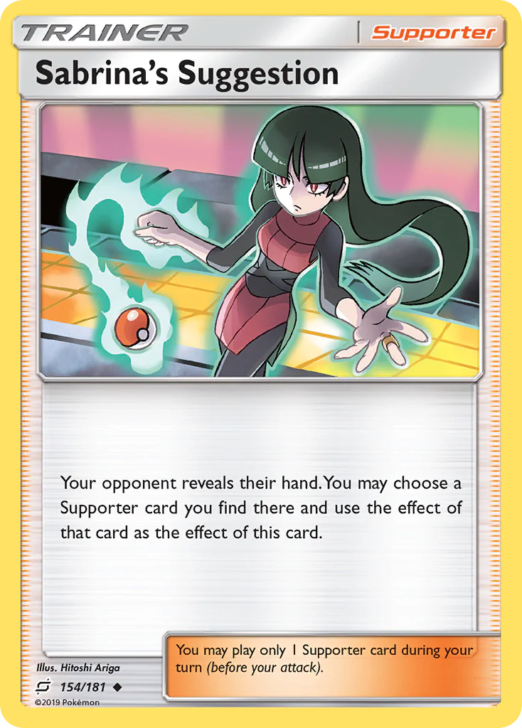 Sabrina's Suggestion (154/181) - Team Up (TEU)