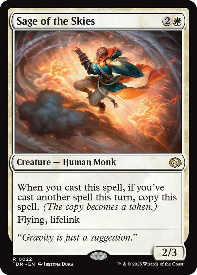 Sage of the Skies (22) - [Foil] Tarkir: Dragonstorm (TDM)